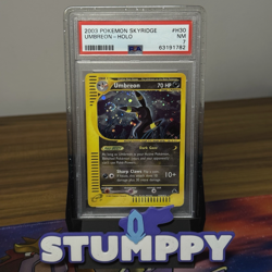 PSA 7 UMBREON H30/H32 | Skyridge Holo SWIRL WOTC Graded Pokemon Card - Image 1