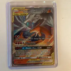 Pokemon TCG Reshiram & Charizard GX 20/214 Unbroken Bonds Holo Card - Image 3