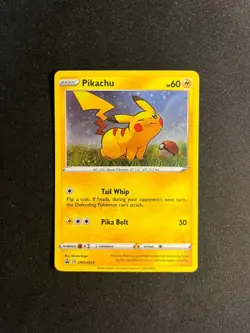 Pokemon TCG- Pikachu - Promo SWSH: Sword & Shield Promo Cards SWSH039 NM - Image 1