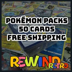 Pokemon Pack 50 Cards Bundle - Pack Fresh, No Duplicates! - Image 2