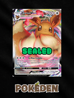 Pokemon Eevee VMAX SWSH087 (SEALED) Sword & Shield Promo English - Image 1