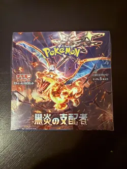 Pokemon TCG Ruler of the Black Flame Sealed Booster Box Japanese - US Seller - Image 1