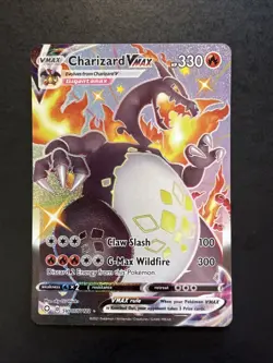 Charizard VMAX SV107/SV122 Shining Fates: Shiny Vault Holo Pokemon - Image 1