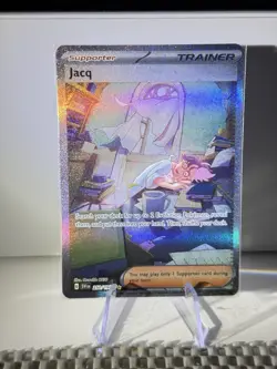 Jacq 250/198 Full Art Holo Pokemon SV01: Scarlet & Violet Base Set English NM - Image 1