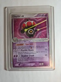 Claydol ex Power Keepers 93/108 Holo Rare Pokemon MP - Image 1