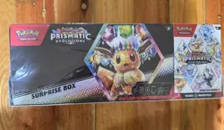 Pokemon TCG Prismatic Evolutions Surprise Box + Booster Bundle Sams Club Sealed - Image 1