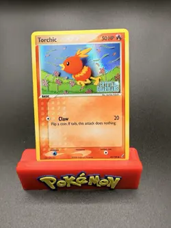 2006 Pokemon Torchic Reverse Holo EX Crystal Guardians 65/100 NM-e - Image 1