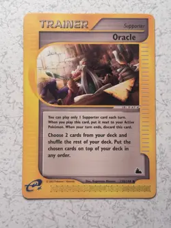 Oracle Skyridge Regular Pokemon Never Played 138/144 - Image 1