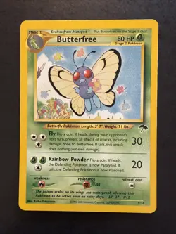 Butterfree Southern Islands 9/18 Non-Holo Pokemon - Image 1