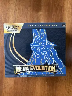 Pokemon TCG Mega Evolution Lucario Elite Trainer Box ETB - Brand New SEALED - Image 2