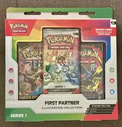 New Pokemon TCG First Partner Illustration Collection Series 1 Sealed - Image 1