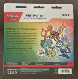 New Pokemon TCG First Partner Illustration Collection Series 1 Sealed - Image 2