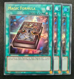 Magic Formula x3 Yu-Gi-Oh! DUOV-EN087 1st Ultra Rare PLAYSET - Image 1