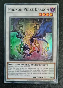 Phonon Pulse Dragon Yu-Gi-Oh! OP16-EN008 Super Rare - Image 1