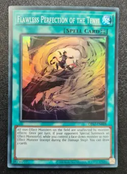 Flawless Perfection of the Tenyi Yu-Gi-Oh! OP17-EN008 Super Rare - Image 1