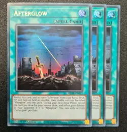 Afterglow x3 Yu-Gi-Oh! BLAR-EN017 1st Ultra Rare PLAYSET - Image 1