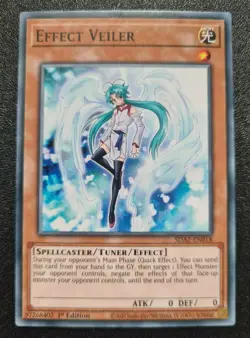 Effect Veiler Yu-Gi-Oh! SDAZ-EN018 1st Common - Image 1