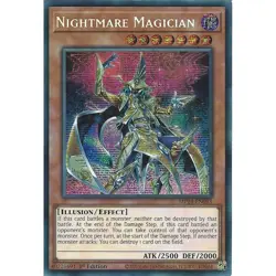 Nightmare Magician Yu-Gi-Oh! MP24-EN093 1st Secret Rare - Image 1