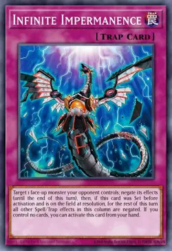 Infinite Impermanence Yu-Gi-Oh! L5DD-ENA24 1st Common - Image 1