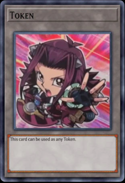 Token Akiza Yu-Gi-Oh! L5DD-ENS05 1st Secret Rare CHIBI ART - Image 1