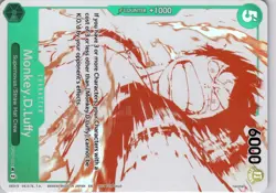 Monkey.D.Luffy OP07-033 3rd Anniversary Treasure Campaign Pack One Piece Promo - Image 5