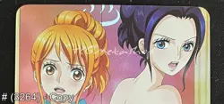 🔥 # 3264 Nami One Piece Goddess Story Anime CUSTOM Card - Image 1