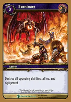 Light Play WoW TCG Burninate Onyxias Lair World of Warcraft - Image 1