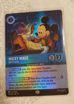 TCG Disney Lorcana Micky Maus Bob Cratchit ENCHANTED / EPIC 219/204 - Set 11 DE - Image 1