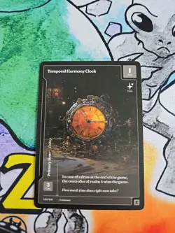 WONDERS OF THE FIRST 2025- TCG - TEMPORAL HARMONY CLOCK 150/401 EPIC - Image 1