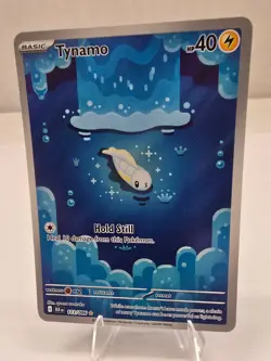 Pokemon Card TCG: Tynamo 113/086 Illustration Rare 2025 Sv: Black Bolt Holo NM - Image 1