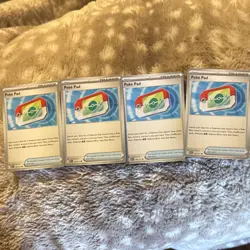 Lot of 4 Pokemon TCG Poke Pad Trainer-Cards English Regular ASC 198/217 - Image 1