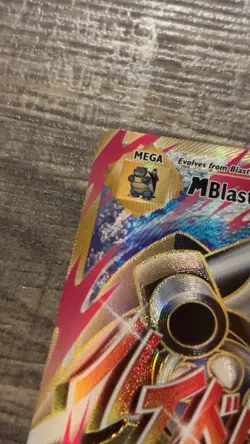 Pokemon M Blastoise EX Mega Evolutions Ultra Rare Holo Card 102/108 220 HP - Image 4