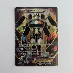 Pokemon Zygarde EX full art Holo 054A/124 190HP Trading Card - Image 1