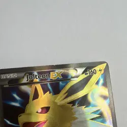 Pokemon Jolteon EX Alternate Art Promo Holo 028A/083 160HP Trading Card - Image 3