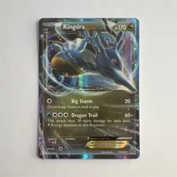 Pokemon Kingdra EX Ultra Rare Holo Fates Collide 73/124 170HP Trading Card - Image 1