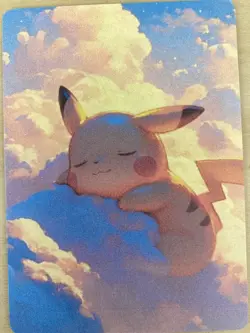 Anime ART STYLE Pikachu Fan Full Art Pokemon Custom Card/perfect bookmark - Image 3