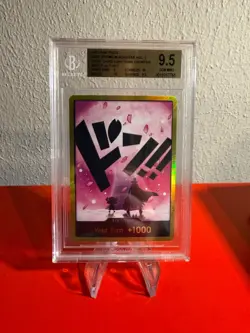 One Piece Card Game Gold DON!! PRB02 - Chopper BGS 9.5 - Image 1