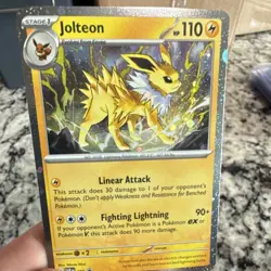 Pokemon TCG SVP Holo 3 Card Lot Flareon Vaporeon Jolteon English. All Promo!! - Image 3