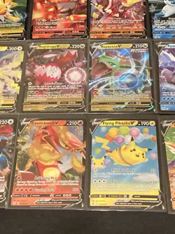 Pokemon - Lot of 25 Assorted Sword & Shield Era V Cards - Image 3