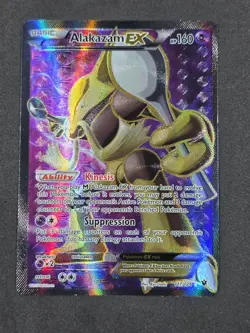Pokemon Alakazam EX TCG Card Fates Collide Ultra Rare 117/124 - Image 1