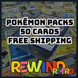 Pokemon Pack 50 Cards Bundle - Pack Fresh, No Duplicates! - Image 2