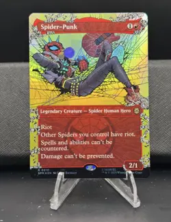 Magic the Gathering, Spider-man - Spider-Punk, #0210 - Borderless, Foil - Image 1