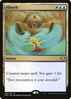 Absorb Foil - Dominaria Remastered MTG-NM - Image 1