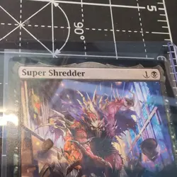 Super Shredder Magic The Gathering Non-foil Mythic - TMNT 0083 Near Mint - Image 3