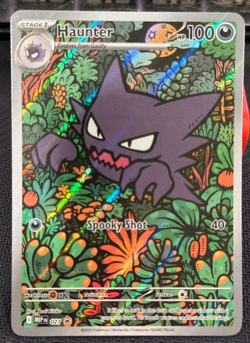 Pokemon TCG - Haunter MEP EN 027 Full Art Holo Promo - Image 1