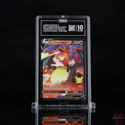 TAG GEM MINT 10 Lance's Charizard V SWSH133 Promo Sword & Shield Promo - Image 1