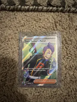 Pokemon TCG Team Rocket's Petrel 226/182 Destined Rivals Full Art Ultra Rare NM - Image 1