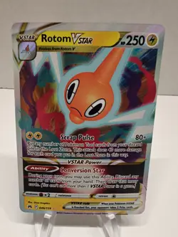 Pokemon Rotom VSTAR 046/159 Crown Zenith Ultra Rare NM - Image 1
