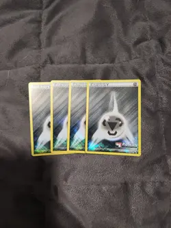 Pokemon TCG Metal Energy Pokemon Promos Promo Cross Hatch Holo x4 - Image 1