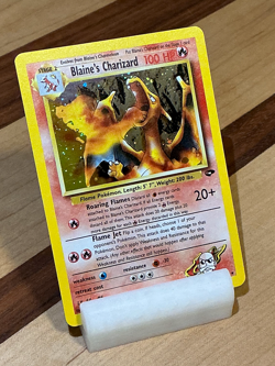 Blaine's Charizard #2- Gym Challenge 2000 Pokemon - 2/132 Unlimited Holo - Image 1